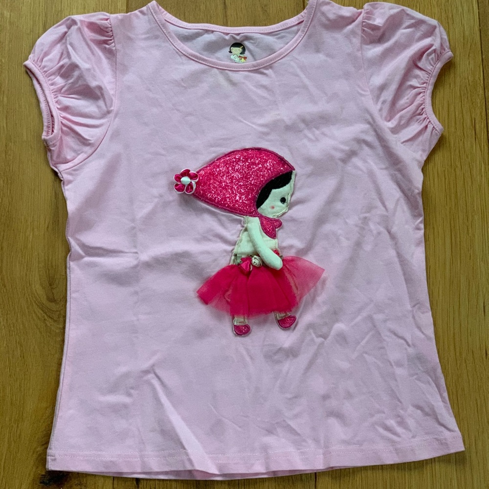 Pink super cute Masha shirt - kids